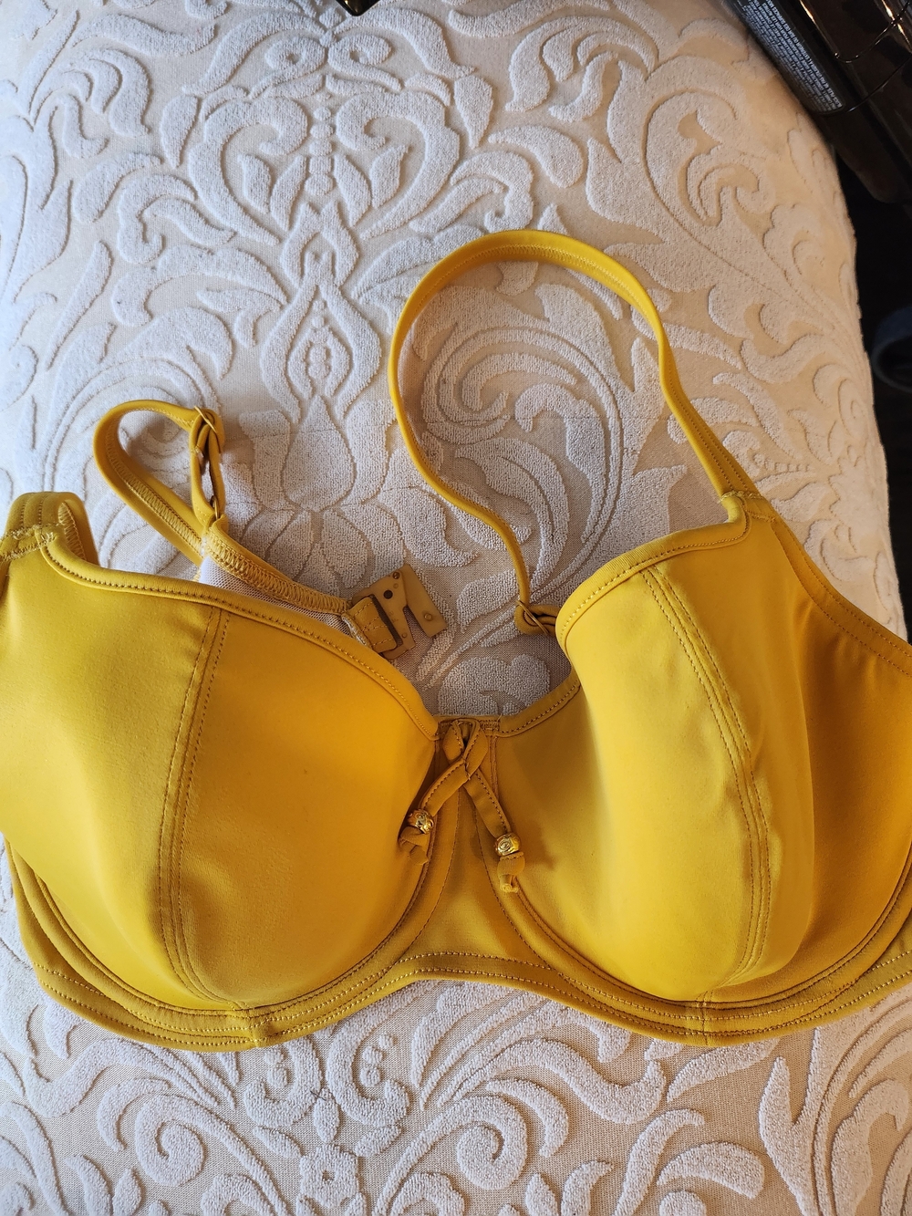Freya Bright Yellow Underwire Bra with Molded Cups